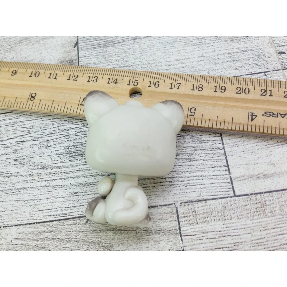 Littlest Pet Shop LPS First Generation Cat Rare 2005 Black White Retired